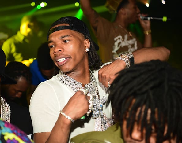 Lil Baby attends the Official Fight After Party at The Dome on June 26