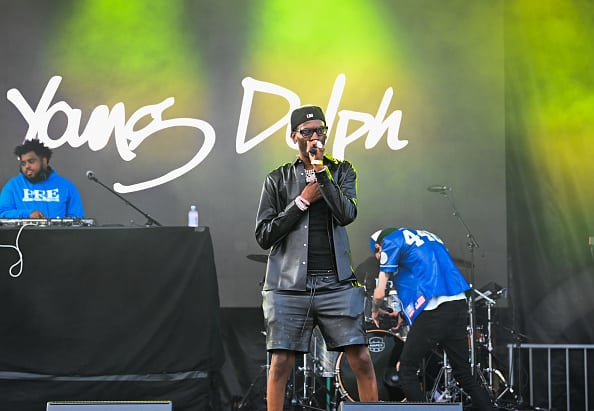 Young Dolph onstage during day 1 of 2021 ONE Musicfest at Centennial Olympic Park on October 9