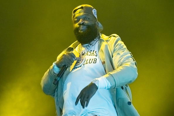 Rick Ross performs at the Rolling Loud NYC music festival in Citi Field on October 29