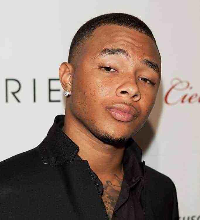 Gregory Tyree Boyce looking at the camera
