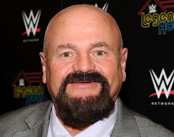 Howard Finkel looking at camera