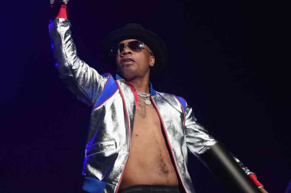 ATLANTA, GA - MARCH 25: Plies performs during V-103 Live Pop Up Concert at Philips Arena on March 25, 2017 in Atlanta, Georgia.
