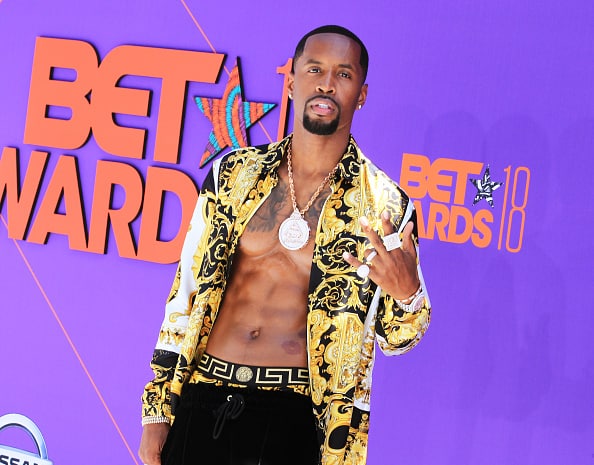 Safaree Samuels attends the 2018 BET Awards at Microsoft Theater on June 24