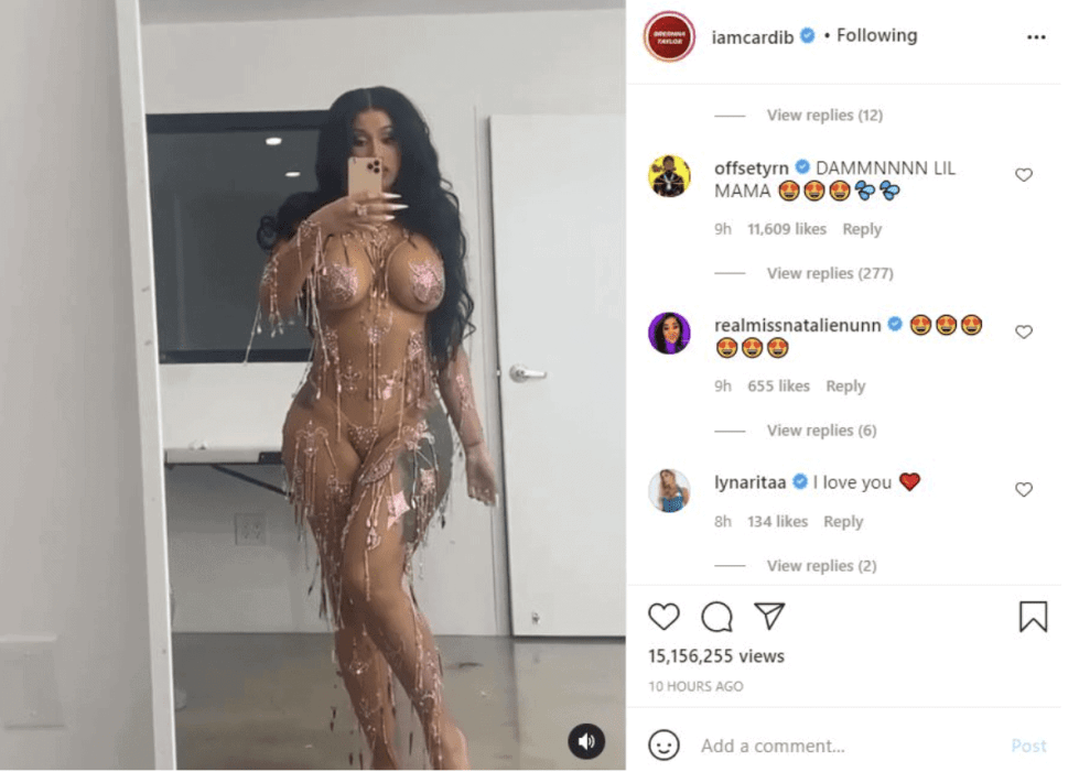 Offset of Migos and Cardi B attend Allure Monday Nights at Allure Gentlemen's Club on October 12