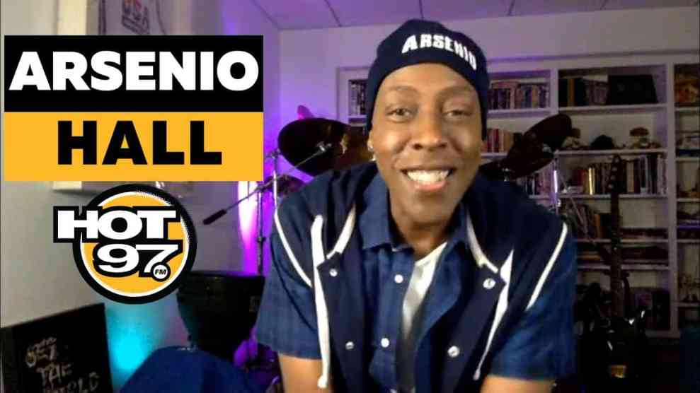 Arsenio Hall On Ebro in the Morning