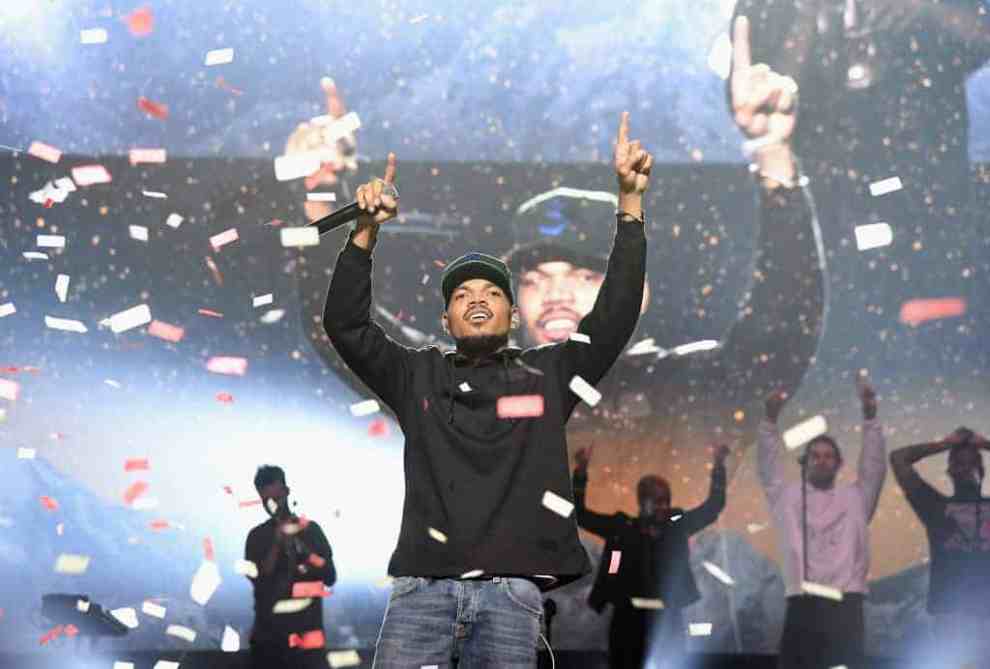 Chance The Rapper performs onstage during Spotify Rap Caviar