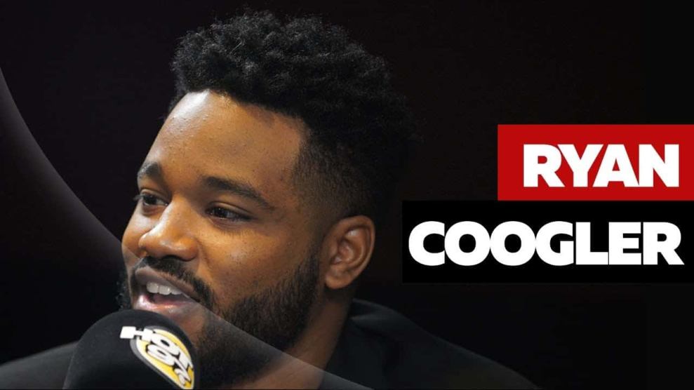 Ryan Coogler in Hot 97 Studio