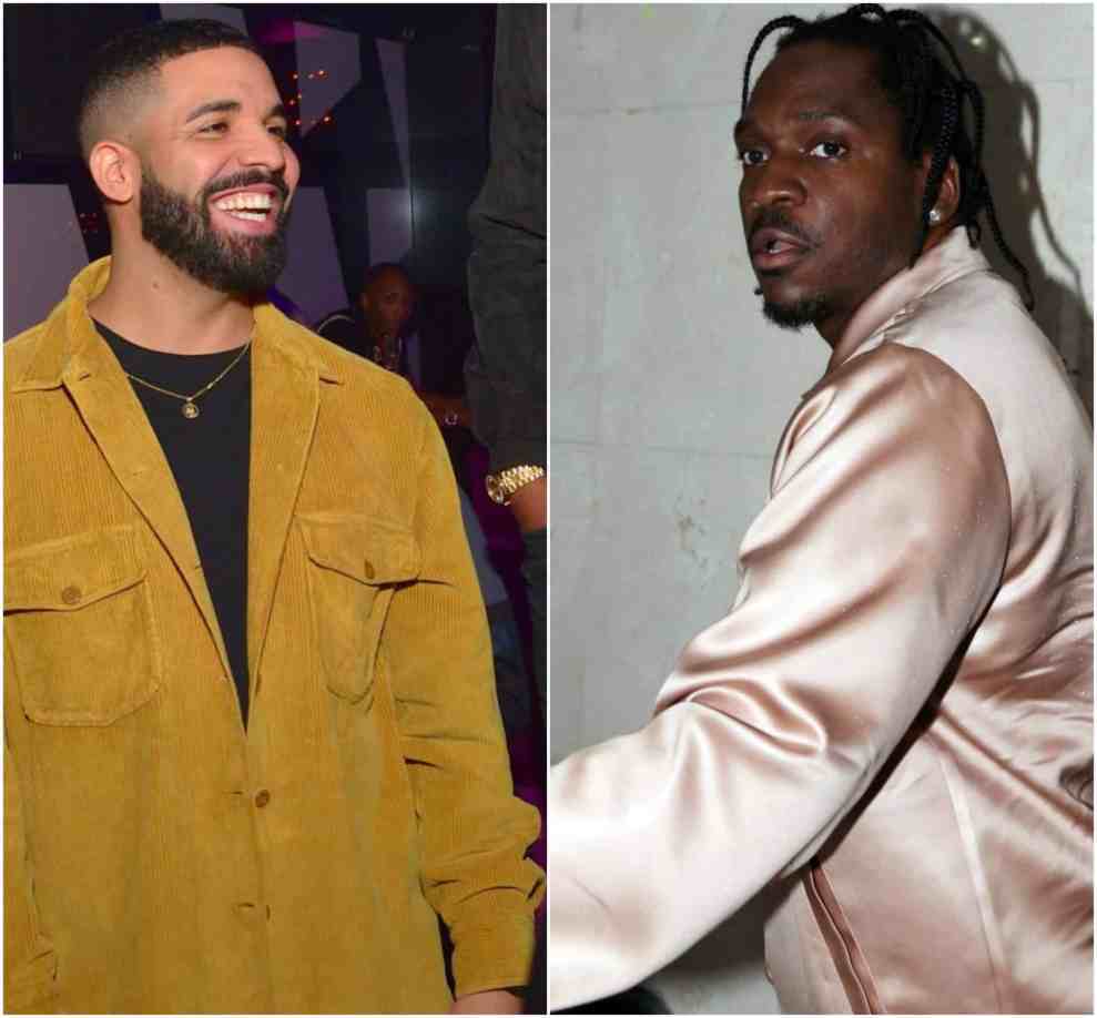 Drake Pusha T Split Image