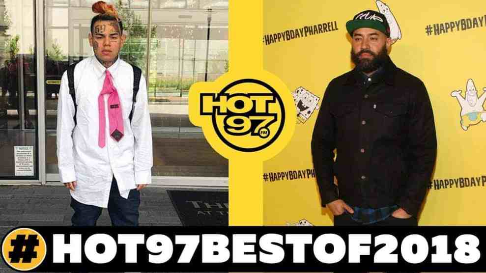 #Hot97Bestof2018 Ebro vs 6ix9ine