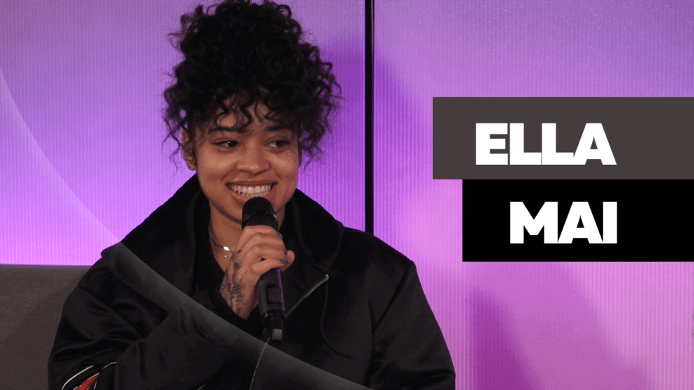 Ella Mai with Nessa on Hot 97