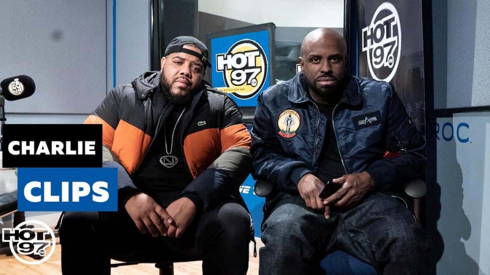 Veteran Battle Rapper Charlie Clip And Funk Flex in coats Freestyle119
