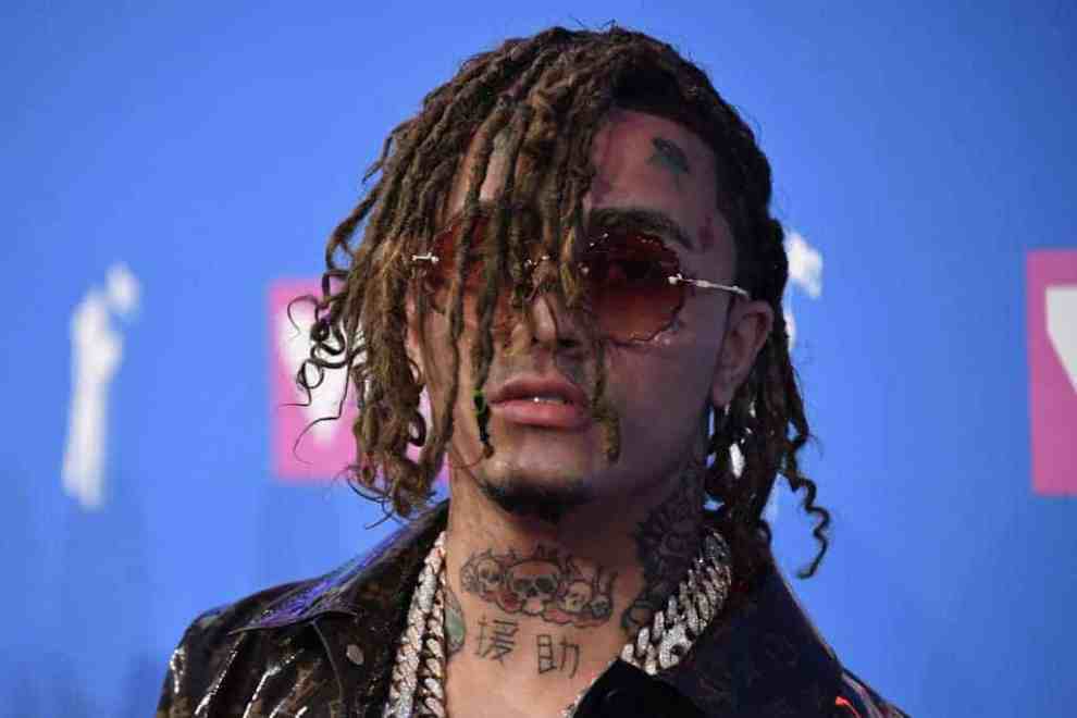 Rapper Lil Pump at the MTV VMA's