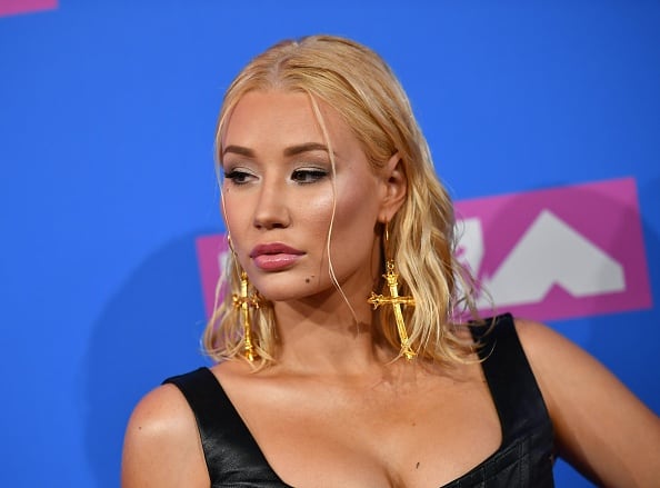 Australian rapper Iggy Azalea attends the 2018 MTV Video Music Awards at Radio City Music Hall on August 20