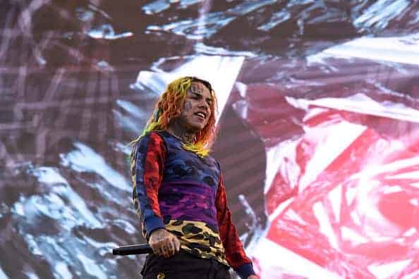 Tekashi 6IX9INE performs at Made in America Music Festival on September 1
