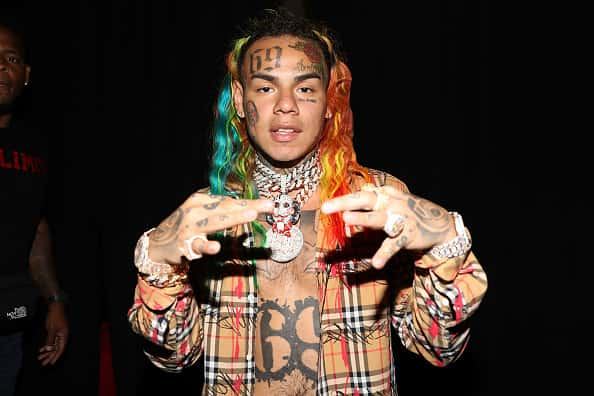 Tekashi 6ix9ine attends Made In America - Day 2 on September 1