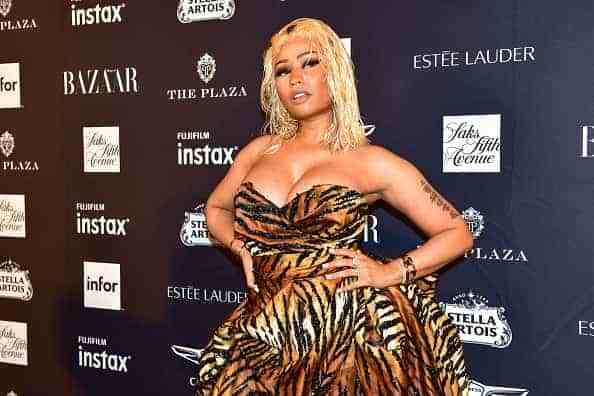 Nicki Minaj attends The Worldwide Editors Of Harper's Bazaar Celebrate ICONS by Carine Roitfeld presented by Infor