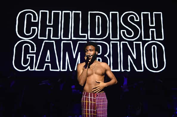 Childish Gambino performing