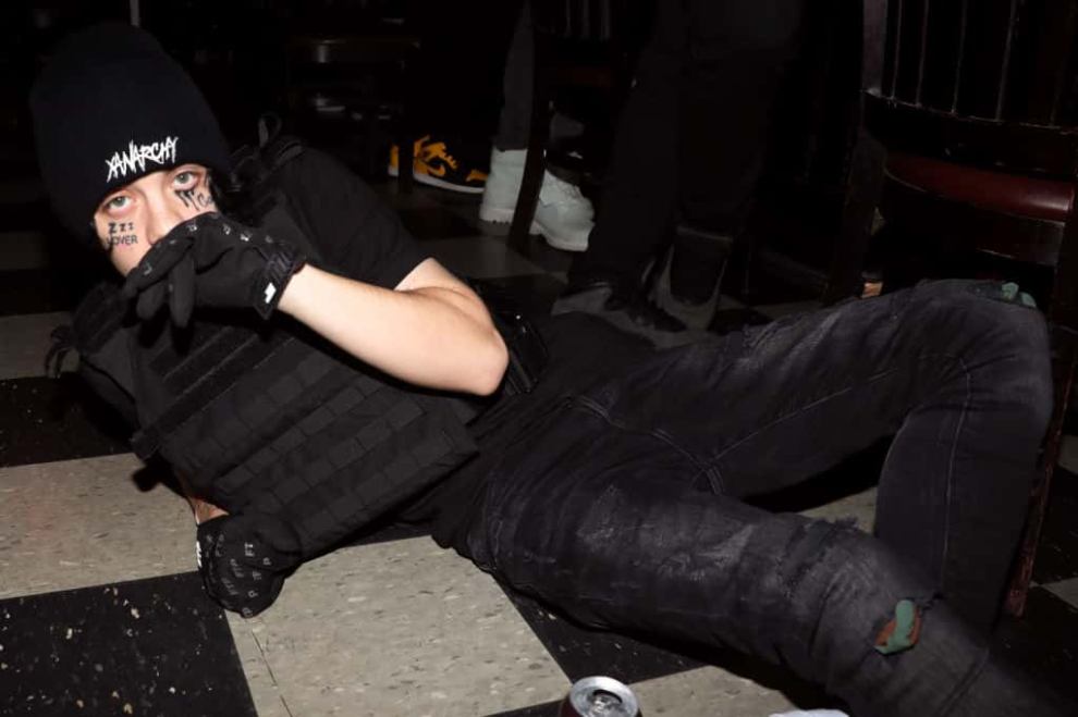 Lil Xan attends Irving Plaza on September 26