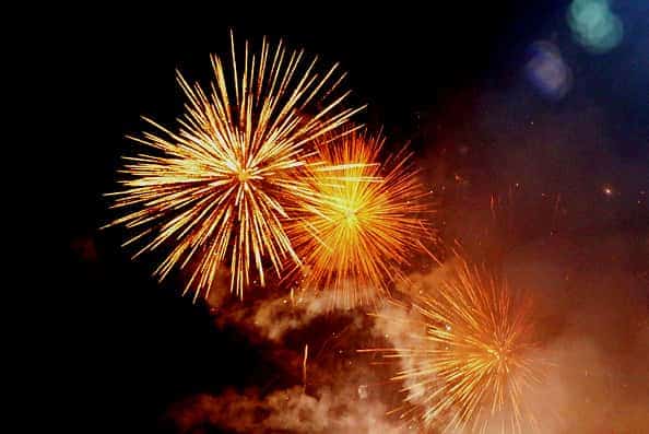 Fireworks.