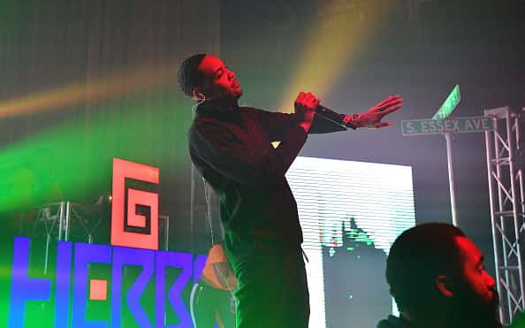  G Herbo performs at Swervo Tour G Herbo at The Masquerade on October 30