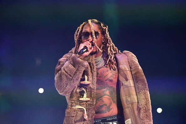Future on stage.