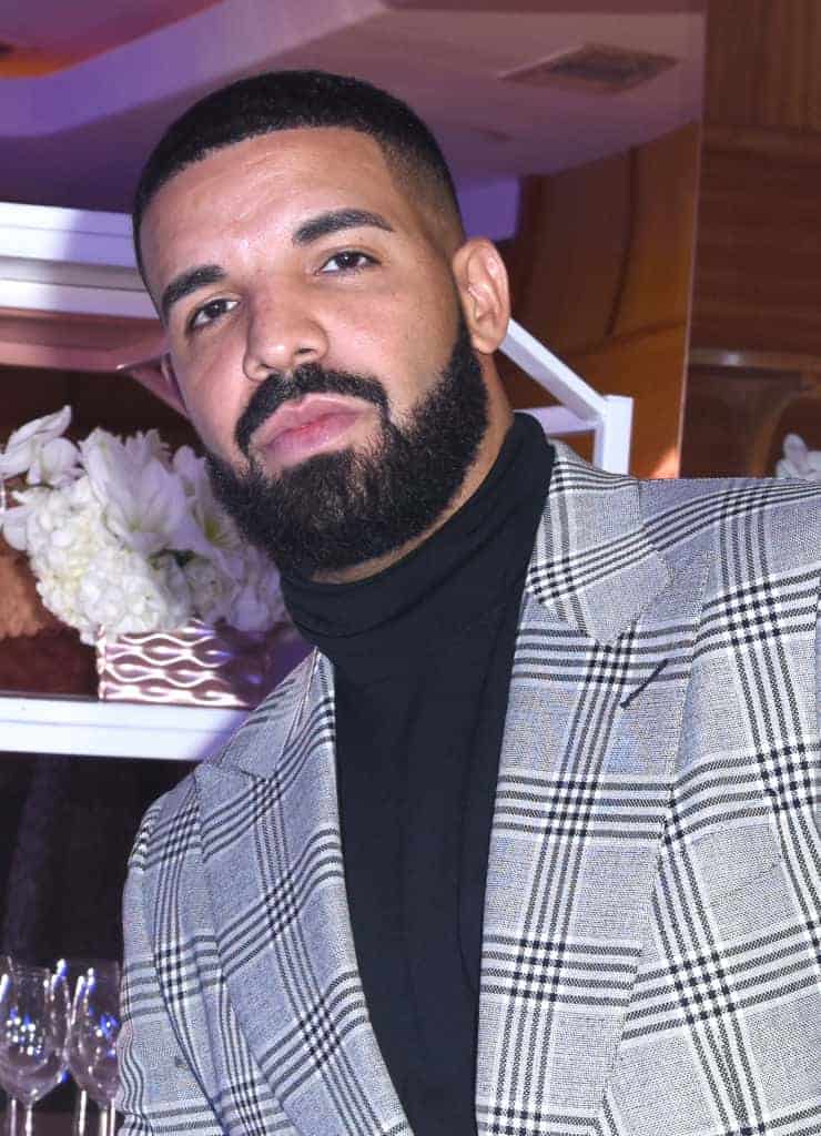 Drake attends The Mod Sèlection Champagne New Years Party Hosted By Drake And John Terzian at Delilah on December 31