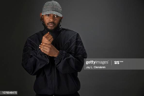 Kendrick Lamar performs on the Rock Stage during day 1 of Grandoozy on September 14