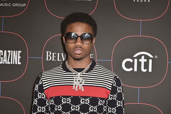 Roddy Ricch on red carpet