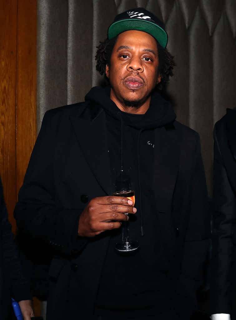 Jay-z wearing all black