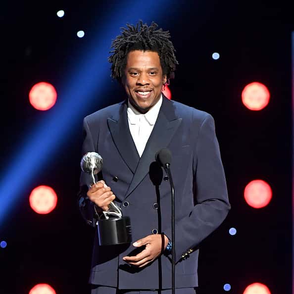 Jay Z on stage