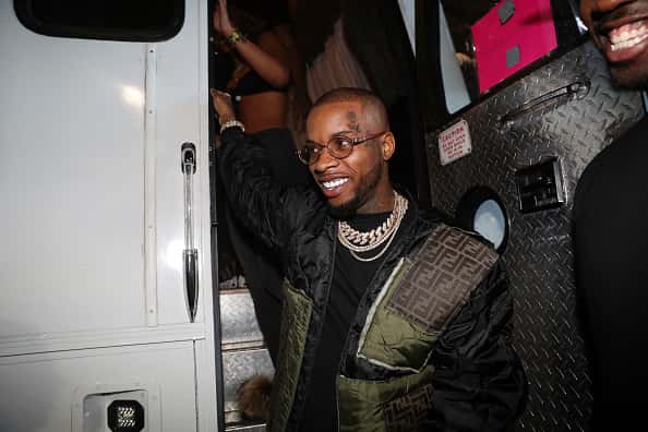 Tory Lanez backstage at Summer Jam 2019 at MetLife Stadium on June 2