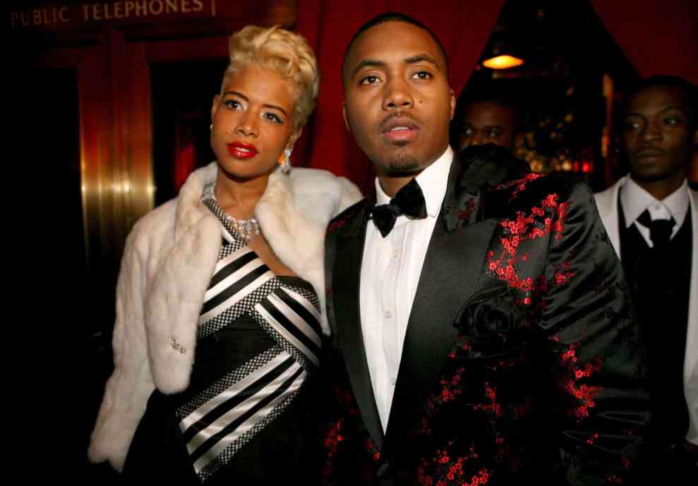 Kelis and Nas  Celebrate His Album "Hip Hop is Dead" at His Black & White Ball - December 18