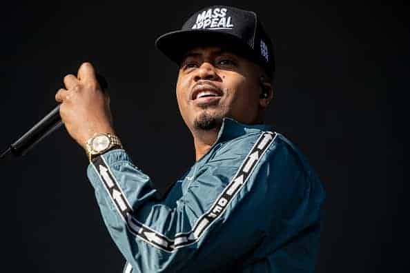 Nas performs onstage at the Northside Festival on June 07