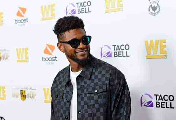 Hip-hop artist Usher attends WE TV's exclusive screening of "Power