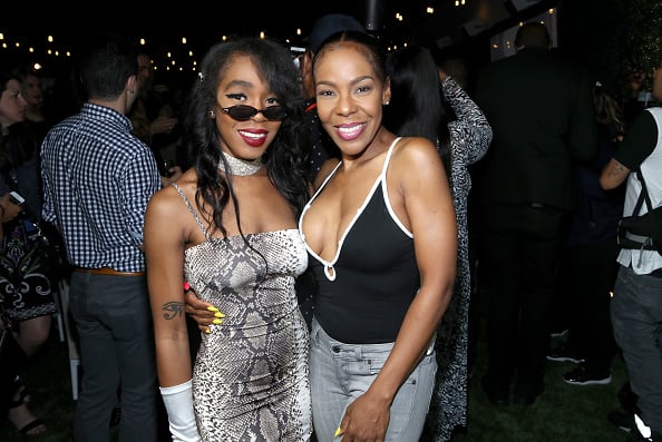 Buku Abi and Drea Kelly attend WE tv "Power