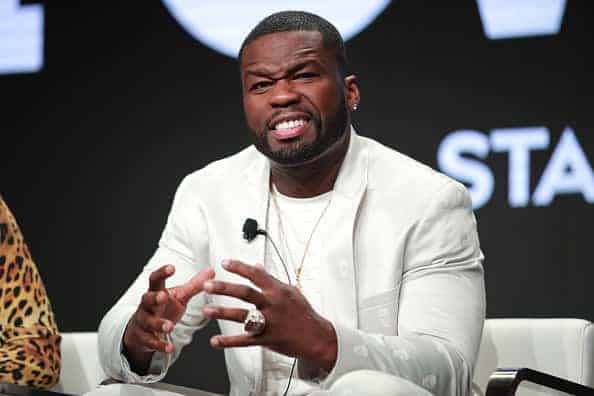 Curtis "50 Cent" Jackson of 'Power' speaks onstage during the Starz segment of the Summer 2019 Television Critics Association Pr