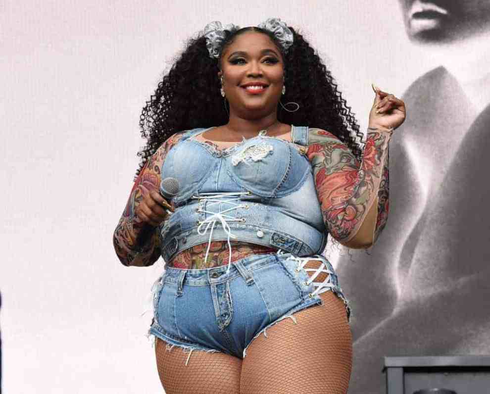 Lizzo on stage at MIA