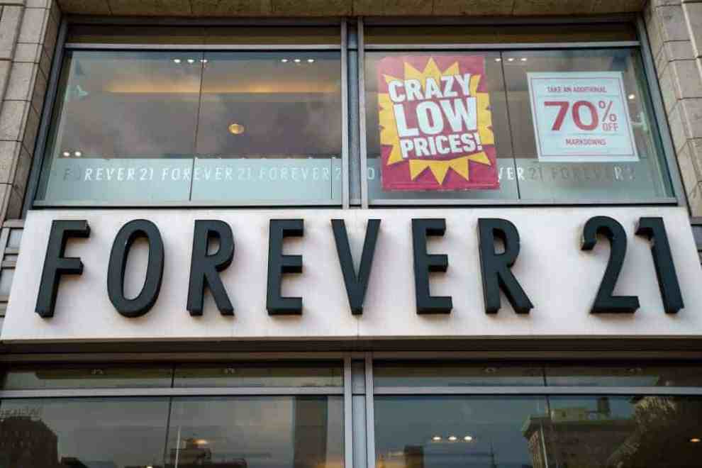 Forever 21 storefront