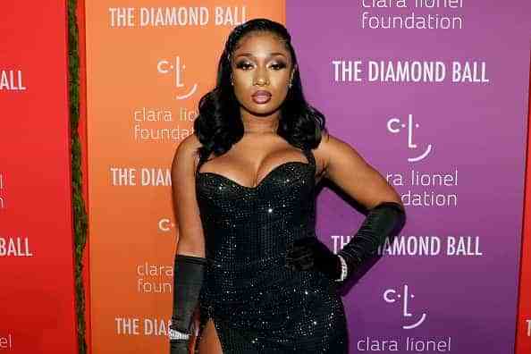 Megan Thee Stallion attends the 5th Annual Diamond Ball benefiting the Clara Lionel Foundation at Cipriani Wall Street on September 12