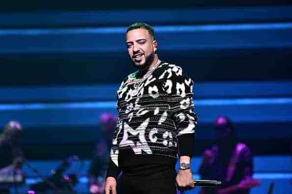French Montana performs during the TIDAL's 5th Annual TIDAL X Benefit Concert TIDAL X Rock The Vote At Barclays Center - Show at Barclays Center of Brooklyn on October 21