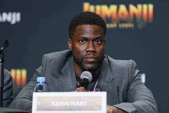 Kevin Hart attends the "Jumanji: The Nex Level" press conference at Montage Los Cabos on November 20