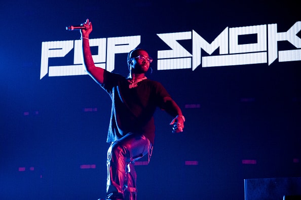 Pop Smoke performs at Olympia London on November 29