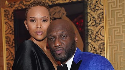 Lamar Odom and Sabrina Parr attend Ladies Love R&B at Medusa on November 7