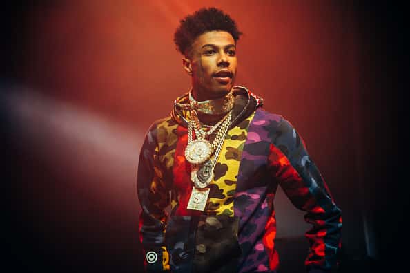 NOVEMBER 20: Blueface performs at O2 Academy Brixton on November 20