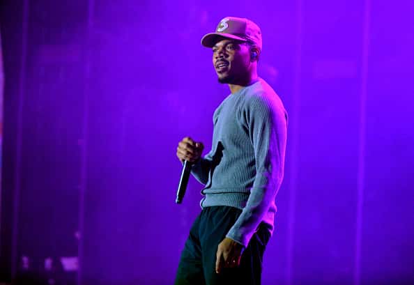 Chance the Rapper performs onstage during Rolling Loud