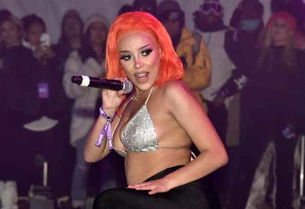 Doja Cat performs during the SnowGlobe Music Festival 2019 at Bijou Park on December 30