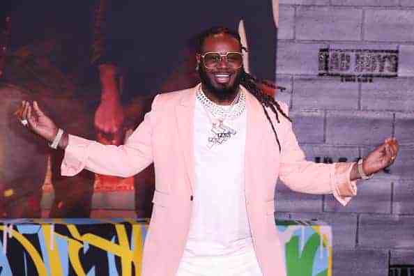 T-Pain attends Premiere Of Columbia Pictures' "Bad Boys For Life" at TCL Chinese Theatre on January 14