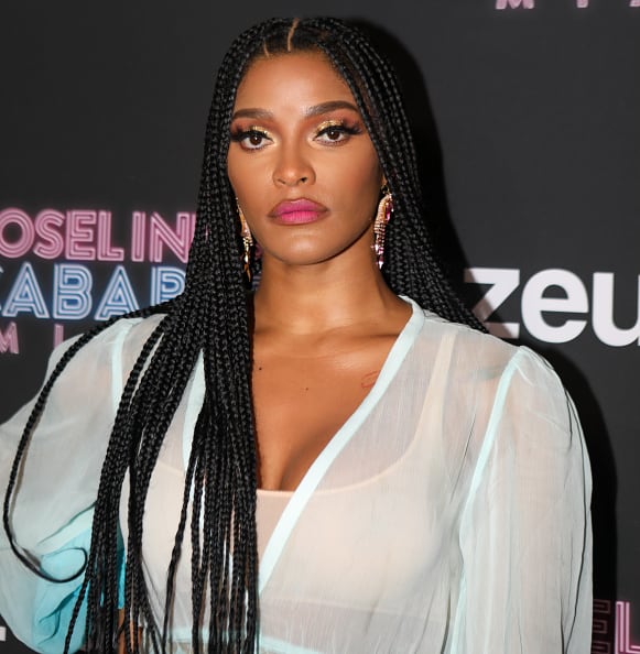 Joseline Hernandez attends "Joseline's Cabaret Miami" Zeus Network Miami Premiere at AMC Aventura on January 19
