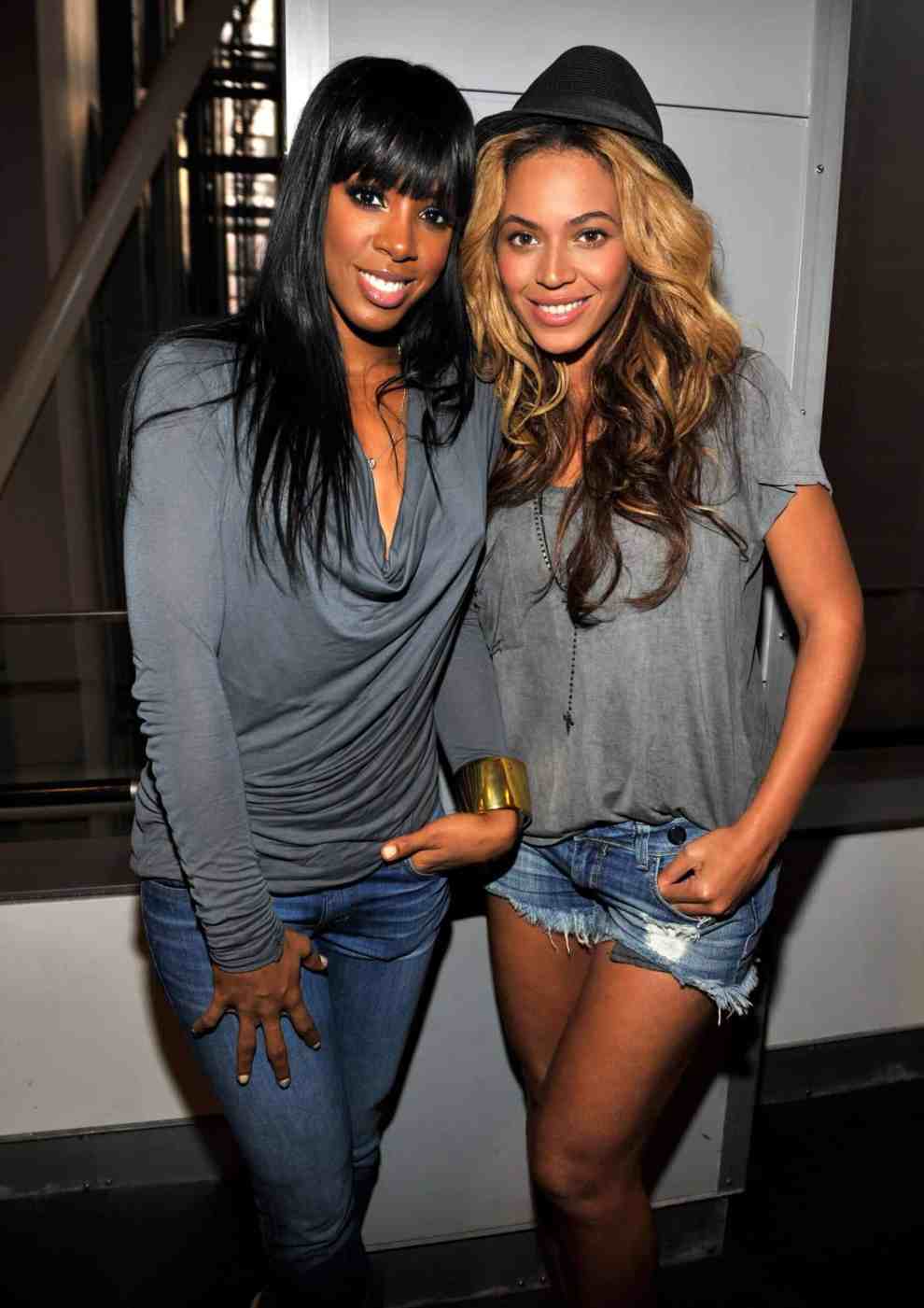 Beyonce and Kelly Rowland