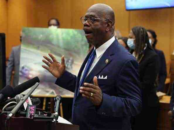 Fulton County District Attorney Paul L. Howard Jr. announces 11 charges against former Atlanta Police Officer Garrett Rolfe on June 17